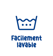 Facilement lavable