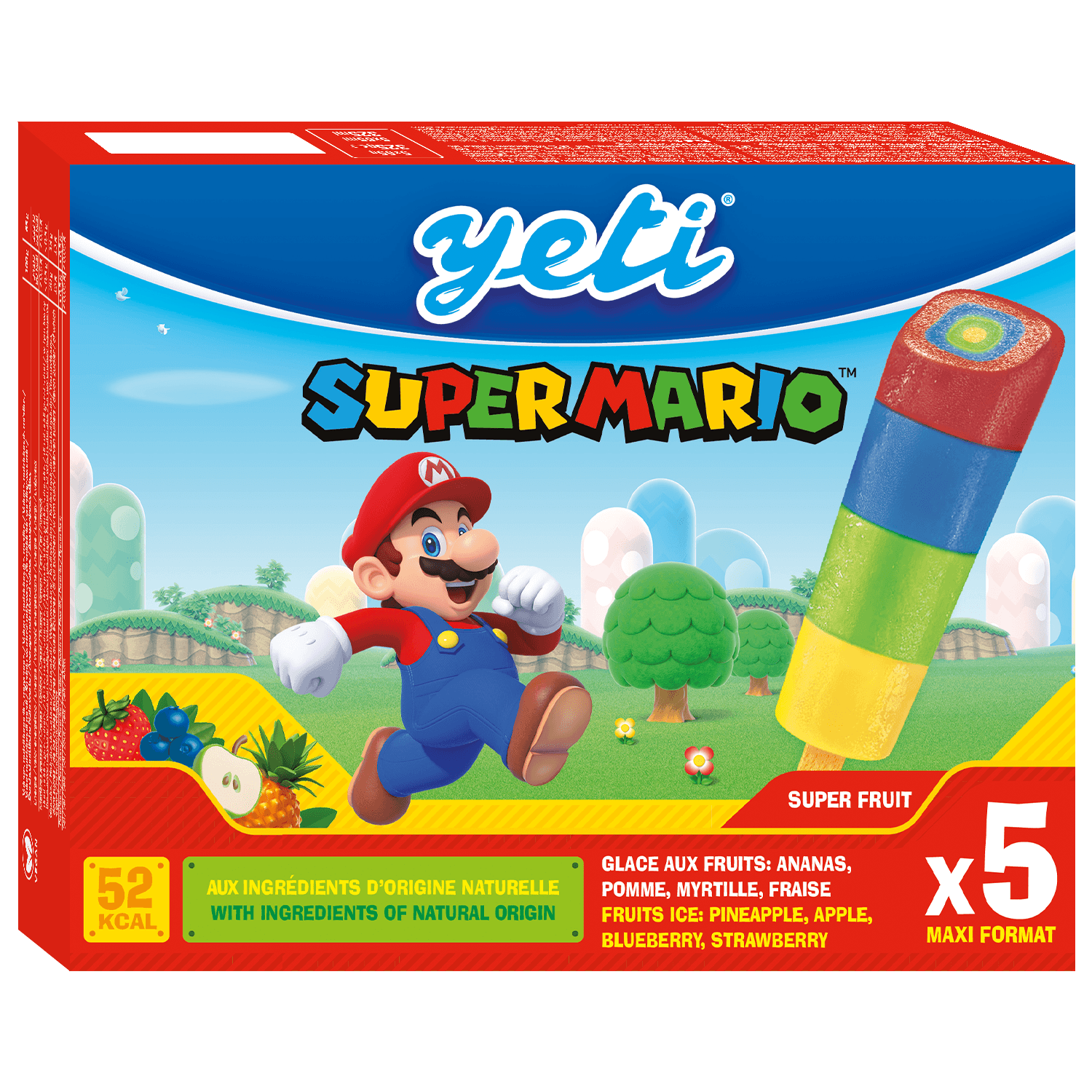 Yeti Super Mario Super Fruit
